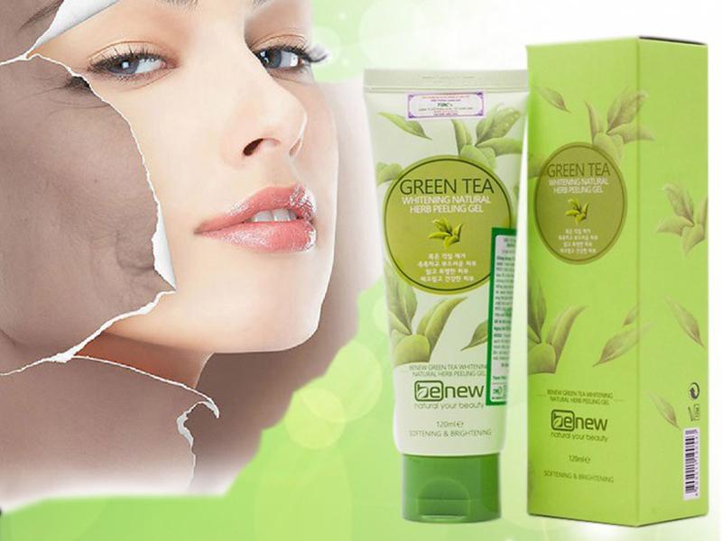 Kem tẩy da chết trà xanh Benew Green Tea Peeling Gel