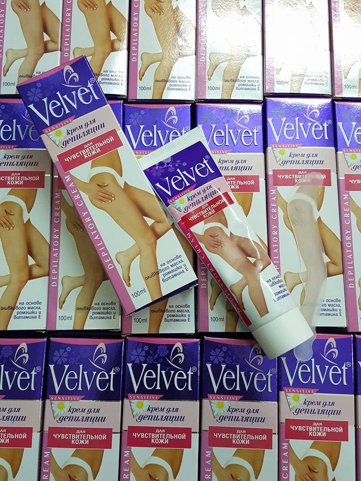 Kem tẩy lông Velvet dành cho da thường