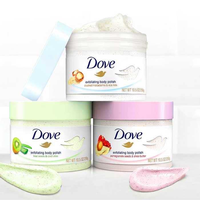 Kem tẩy tế bào chết Body Dove