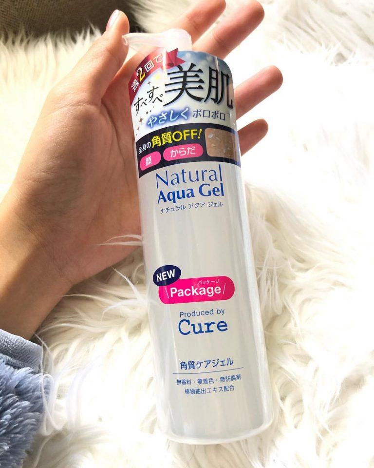 Tẩy tế bào chết da mặt của Nhật – Cure Natural Aqua