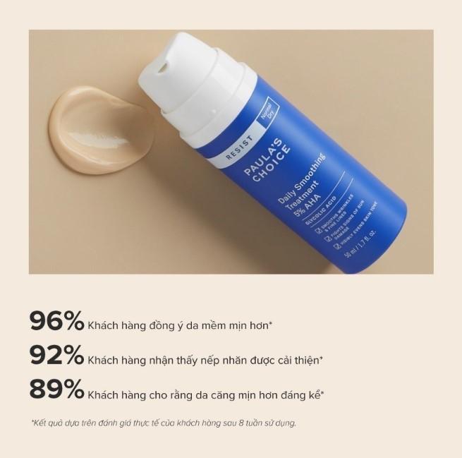 Kem tẩy tế bào chết Paula’s Choice Resist Daily Smoothing Treatment With 5% AHA