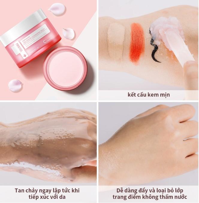 Kem tẩy trang Papa Feel Ceramide Ice Cream Cleansing Balm