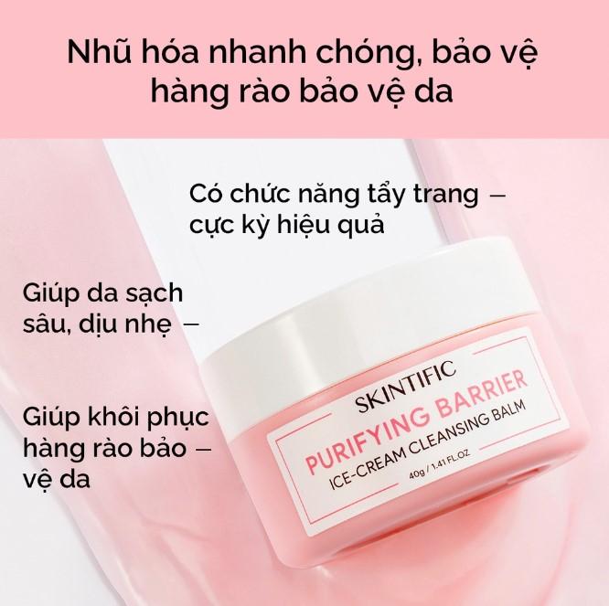 Kem tẩy trang Skintific Purifying Barrier