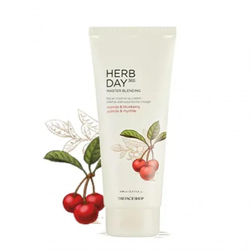 Kem tẩy trang The Face Shop Herb Day 365 Master Blending Facial