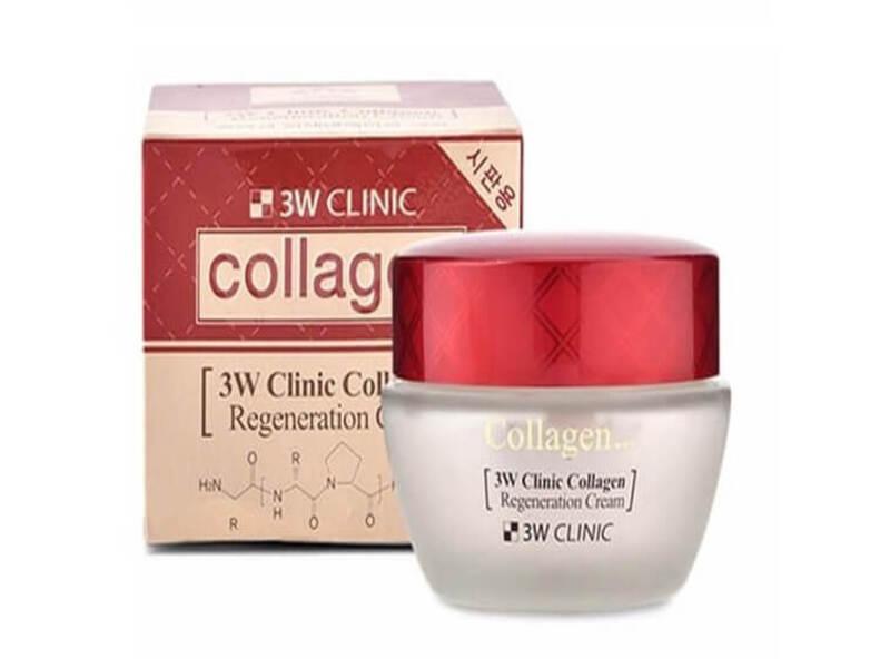 Kem trắng da săn chắc 3W Clinic Hàn Quốc Collagen Regeneration Cream