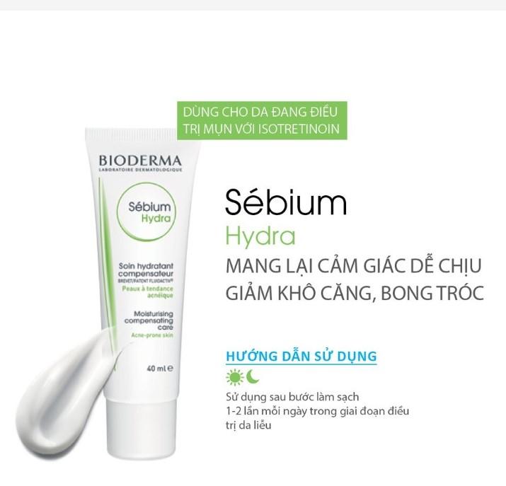 Kem trị mụn Bioderma Sebium Hydra﻿