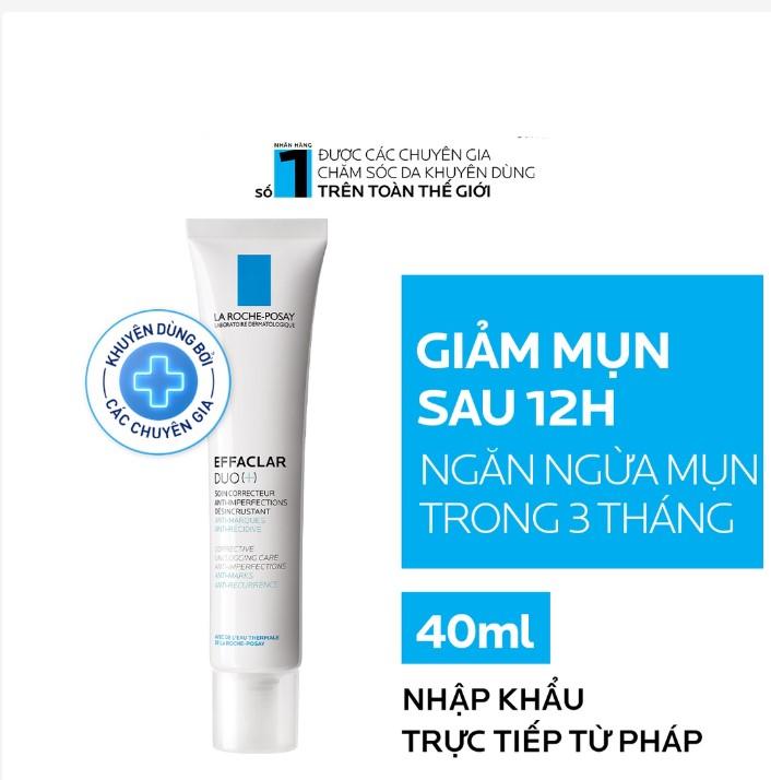 Kem trị mụn La Roche Posay Effaclar Duo+