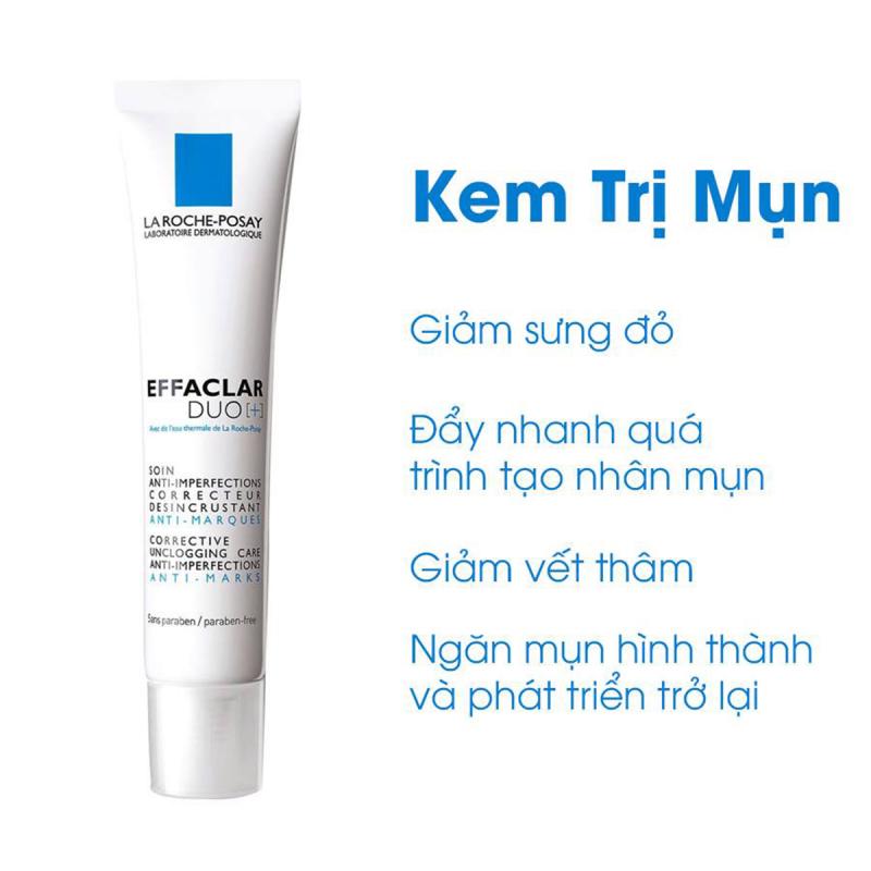 Kem trị mụn La Roche Posay Effaclar Duo+