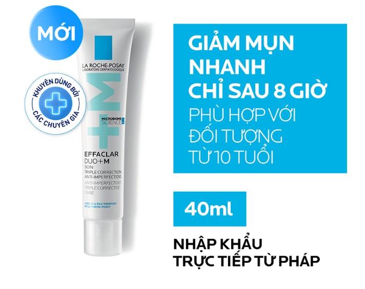 Kem trị mụn La Roche Posay Effaclar Duo+