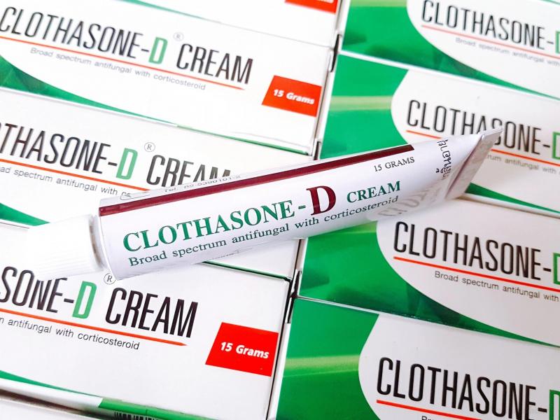 Kem Trị Nấm Móng Tay Chân CLOTHASONE-D CREAM