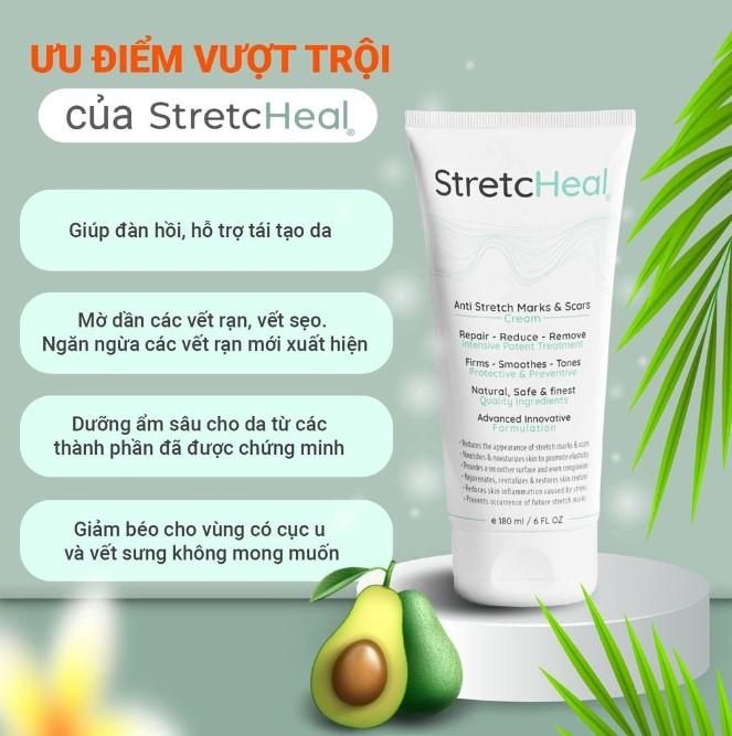 Kem trị rạn da  StretcHeal