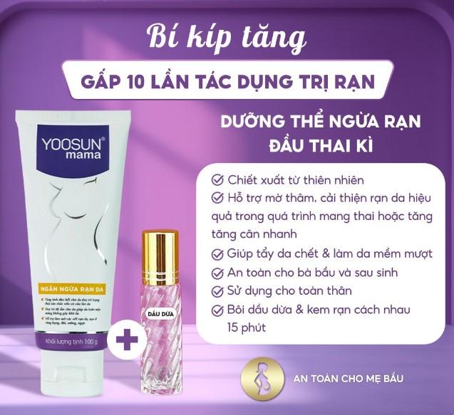 Kem trị rạn da  Yoosun Mama