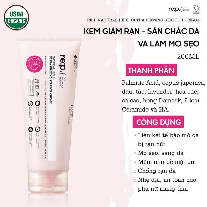 Kem trị rạn RE:P Natural Herb Ultra Firming Stretch