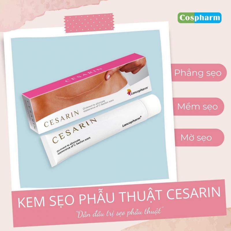 Kem trị sẹo bỏng Lancopharm Cesarin Ointment