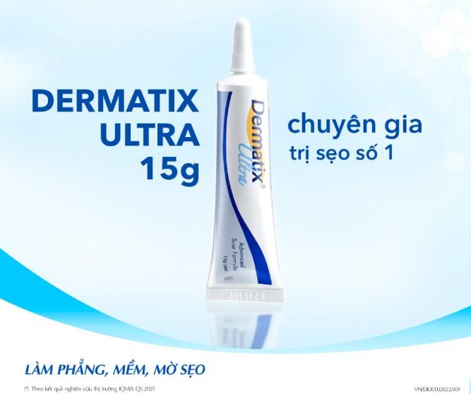 Kem trị sẹo Dermatix Ultra