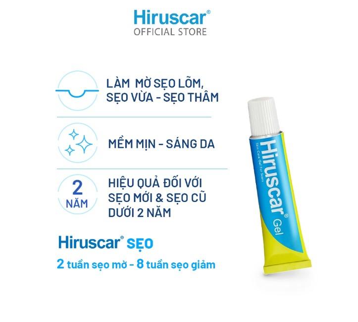 Kem trị sẹo Hiruscar