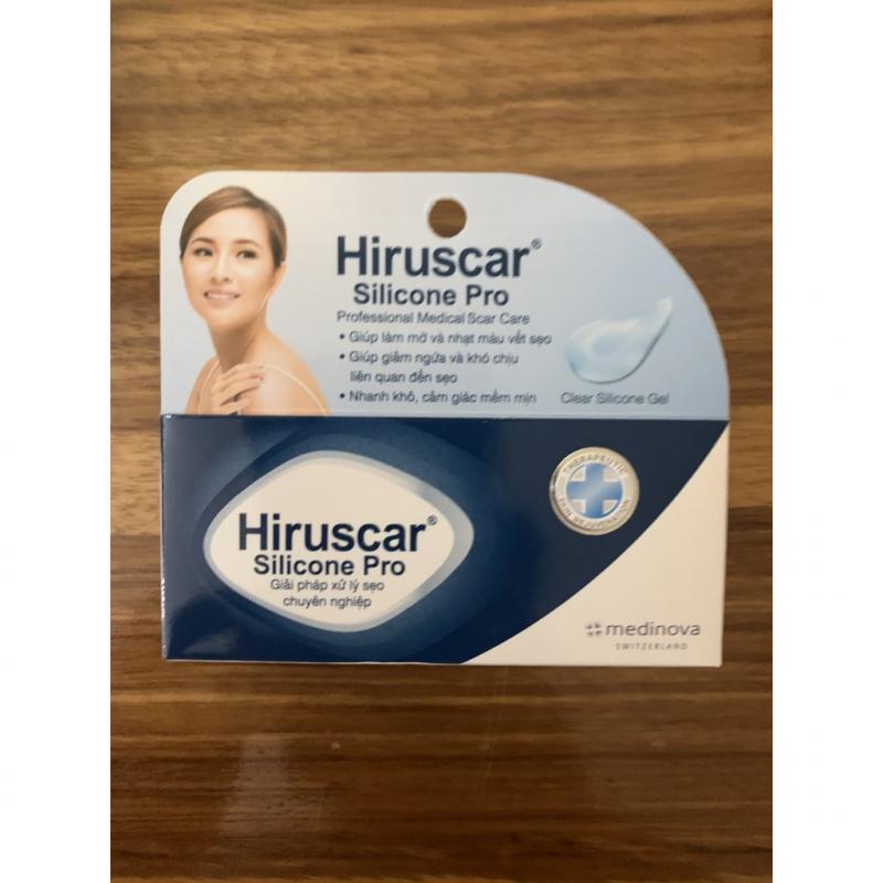 Kem trị sẹo Hiruscar Silicone Pro dạng gel