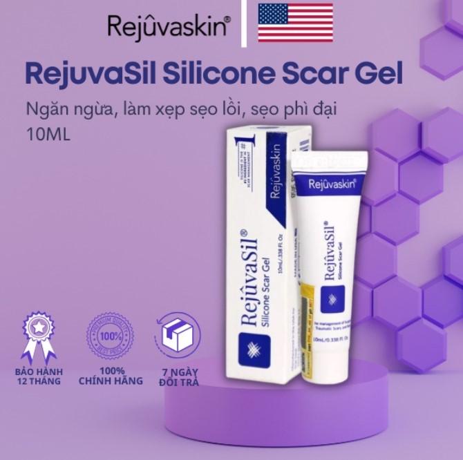 Kem trị sẹo lồi Rejuvasil Scar Gel làm mờ mọi thể loại sẹo