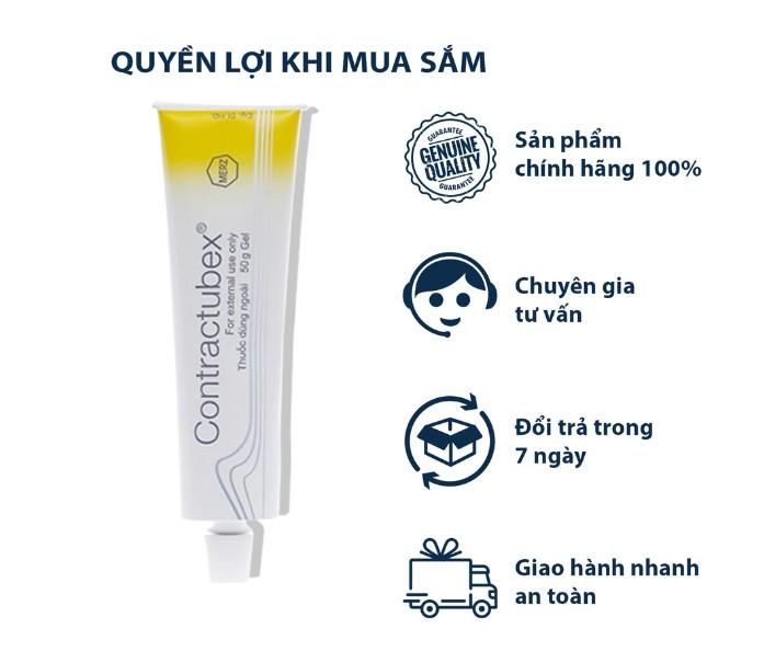 Kem trị sẹo thâm Contractubex