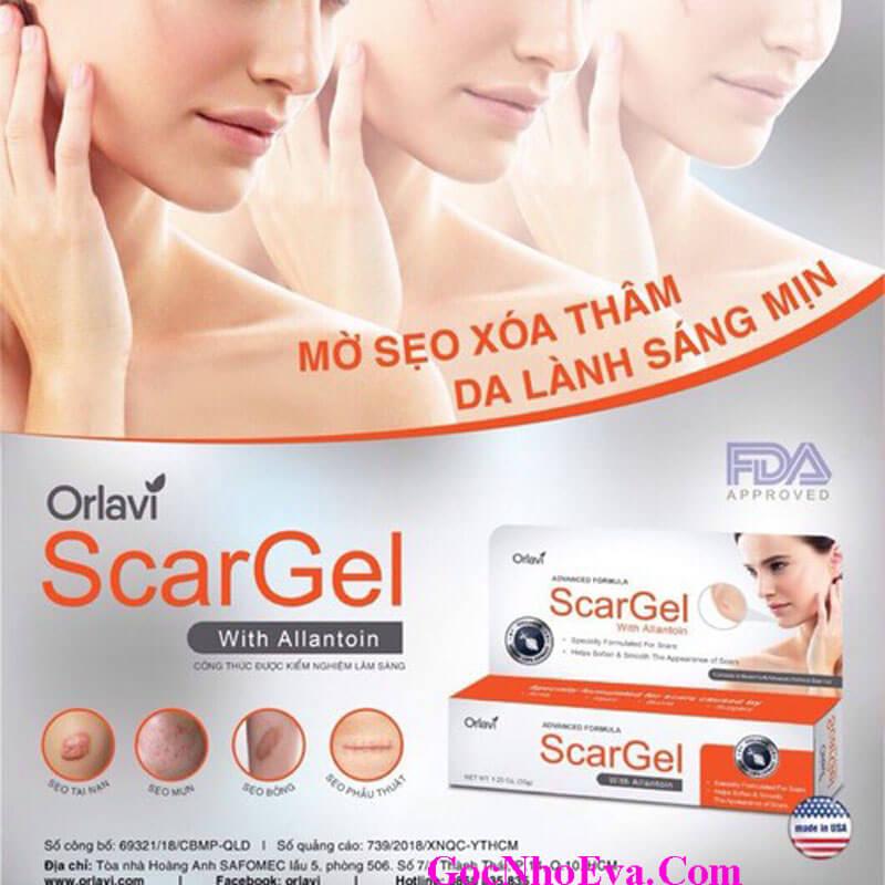 Kem trị sẹo thâm Scargel