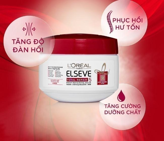 Kem ủ tóc L'Oreal Elseve Total Repair 5