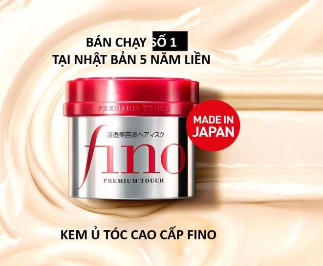 Kem ủ tóc cao cấp phục hồi hư tổn Fino Premium Touch