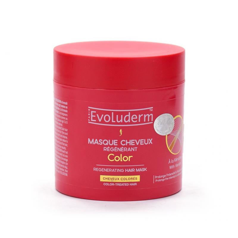 Kem ủ dành cho tóc uốn nhuộm Evoluderm Masque Cheveux Régénérant Color