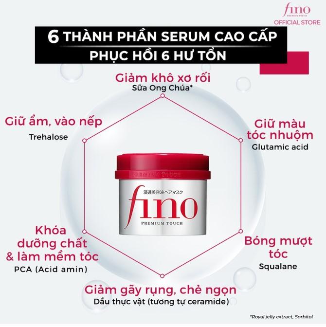 Kem ủ tóc Fino Premium Touch