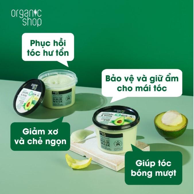 Kem ủ tóc Organic Shop Hair Mask