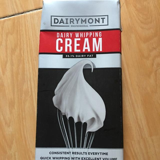 Whipping cream Dairymont