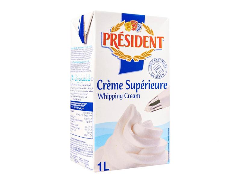 Whipping cream Président