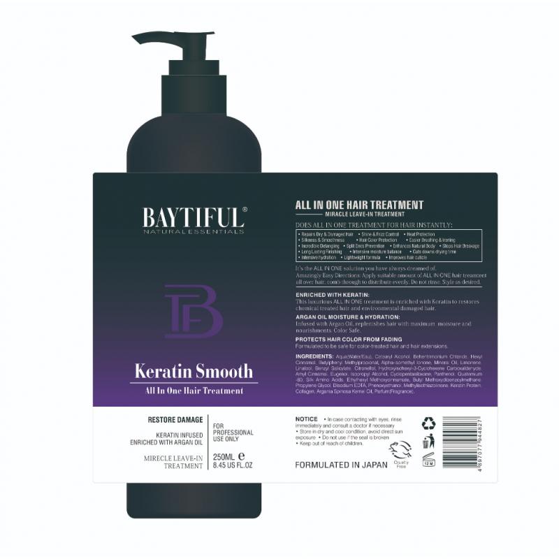 Kem xả khô Baytiful Keratin Smooth