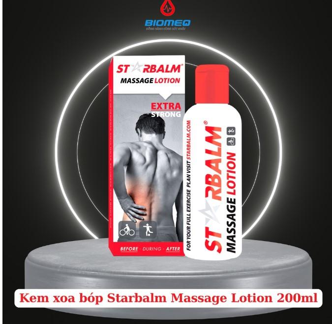 Kem xoa bóp Starbalm Massage Lotion