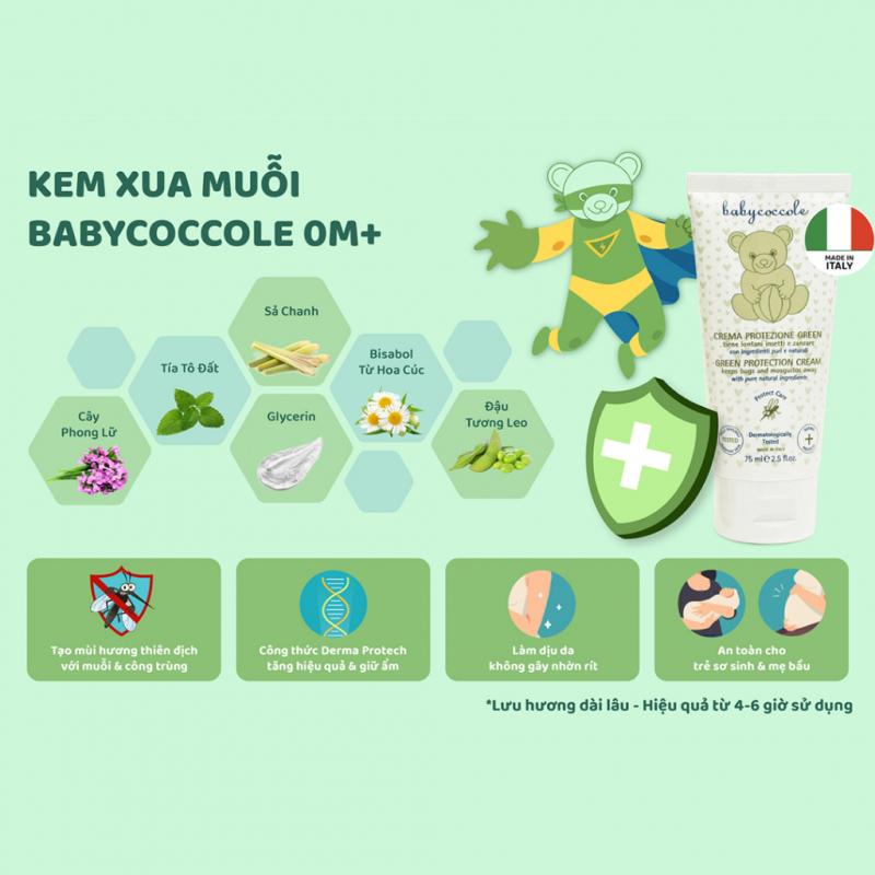 Kem xua muỗi Babycoccole'