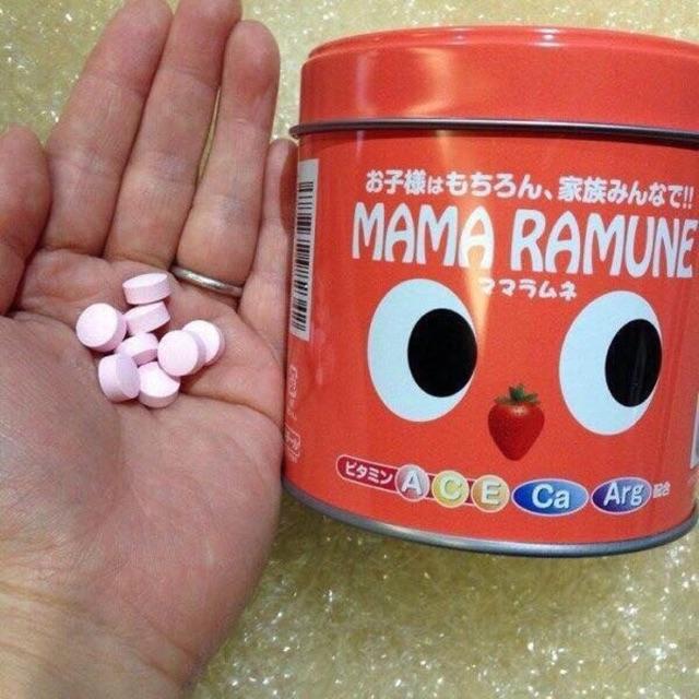 Kẹo biếng ăn, kích thích ăn ngon cho trẻ Mama Ramune của Nhật