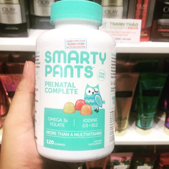 Kẹo bổ đa vitamin cho bà bầu SmartyPants Prenatal Complete