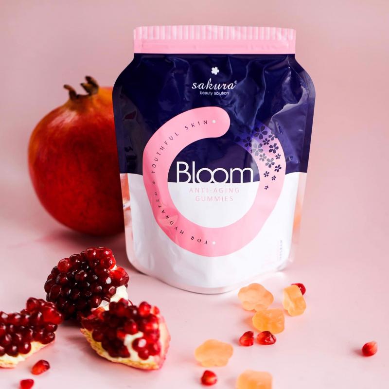 Kẹo Dẻo Bổ Sung Collagen Sakura Bloom Anti Aging Collagen Gummies