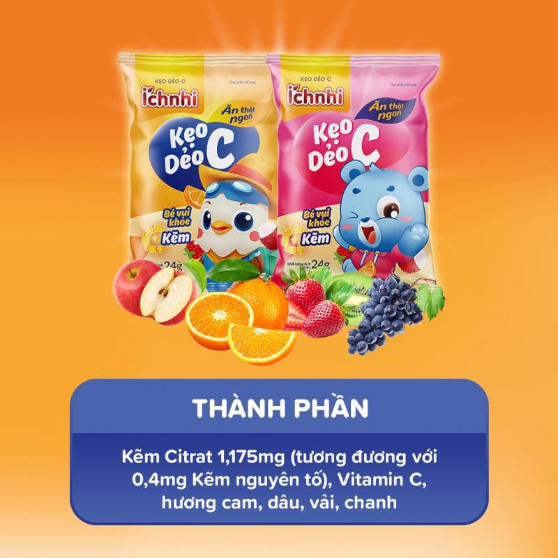 Kẹo dẻo C Ích Nhi