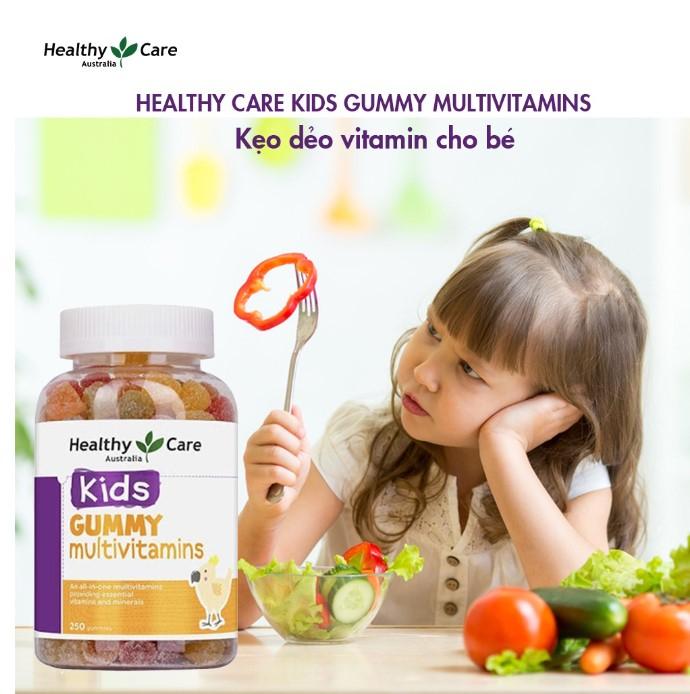 Kẹo dẻo cho bé Healthy Care Kids Gummy Multivitamins