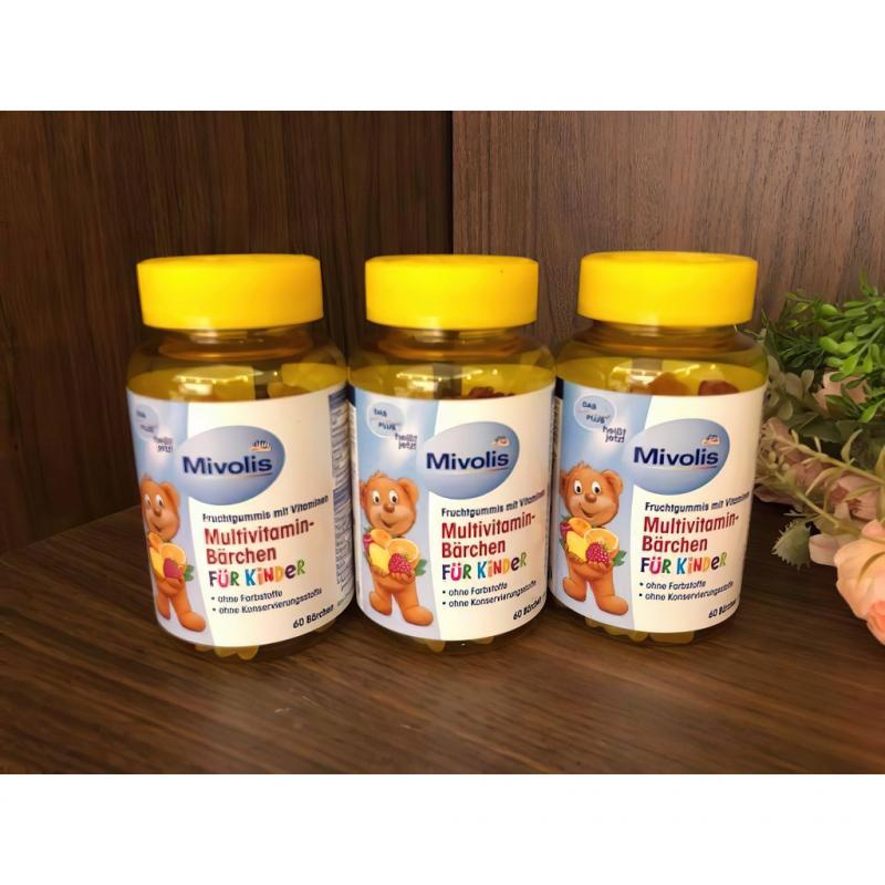 Kẹo gấu của Đức Mivolis Multivitamin Barchen