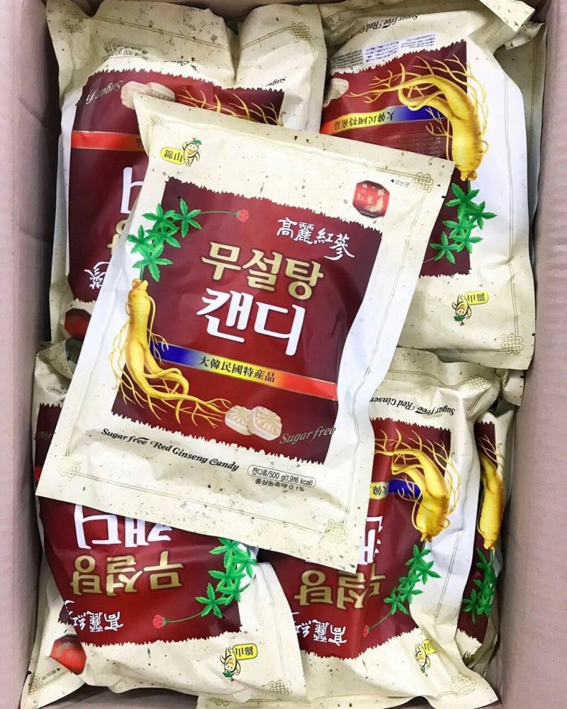 Kẹo hồng sâm Sugar Free Red Ginseng Candy