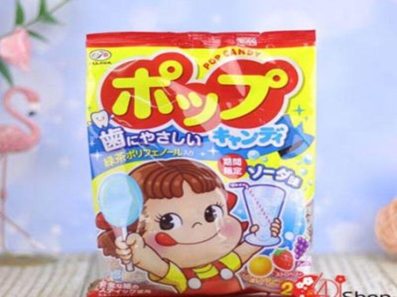 Kẹo mút hoa quả Fujiya Pop Candy chống sâu răng