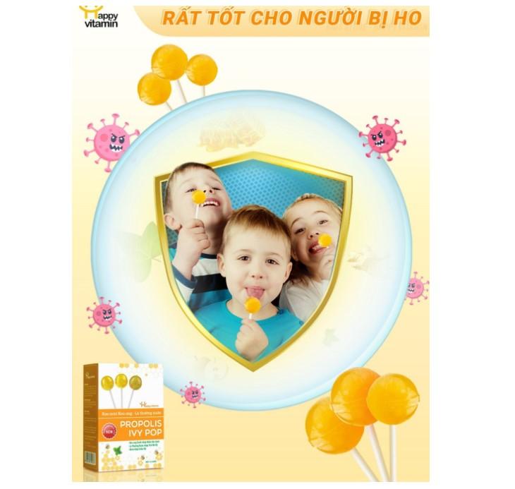 Kẹo mút keo ong -  Happy Vitamin