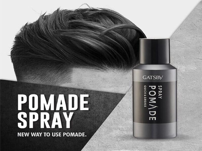 Keo xịt tạo kiểu tóc Gatsby Pomade Quick & Grease Spray