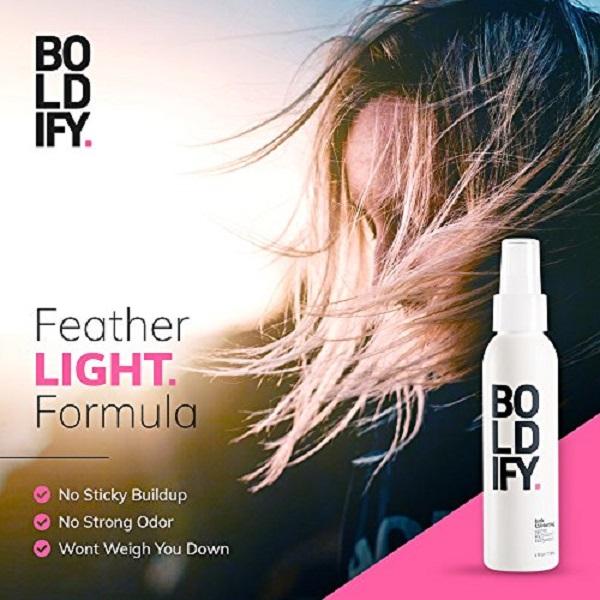 Keo xịt tóc Boldify Hair Thickening Spray nam và nữ