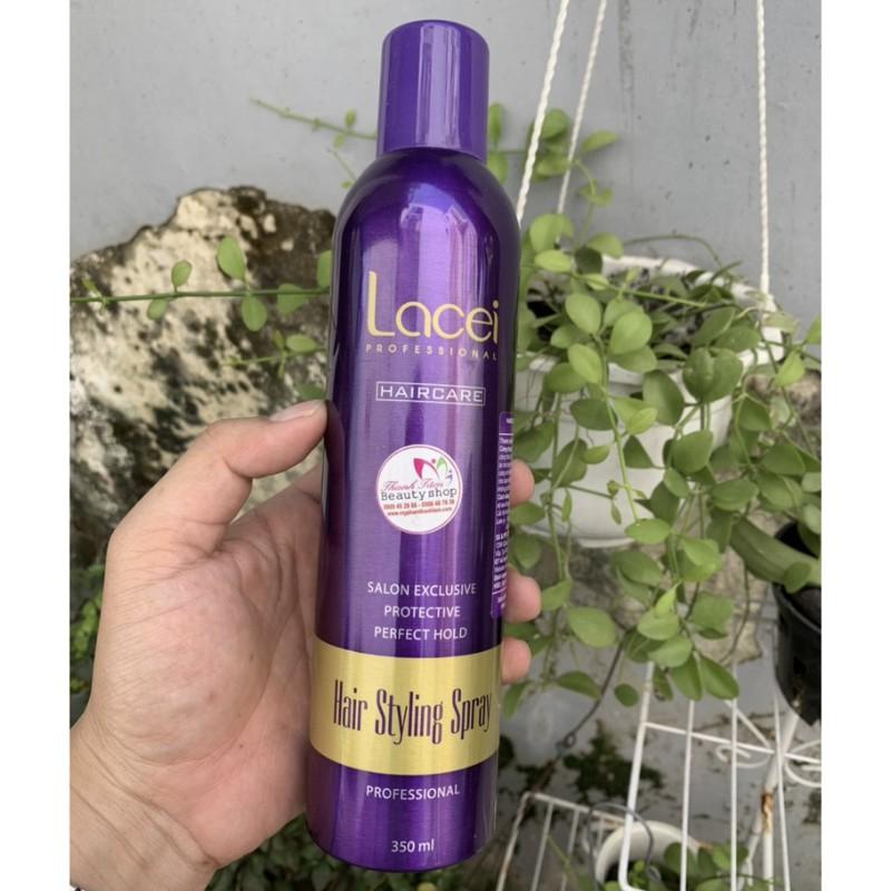 Keo xịt tóc cứng Lacei Hair Styling Spray