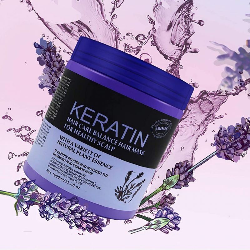 Keratin Hair Care Balance Hair Mask For Natural Healthy Scalp