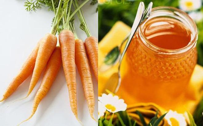 Cà rốt và mật ong là sự kết hợp tuyệt vời, cực kỳ hiệu quả trong việc chữa bệnh viêm họng