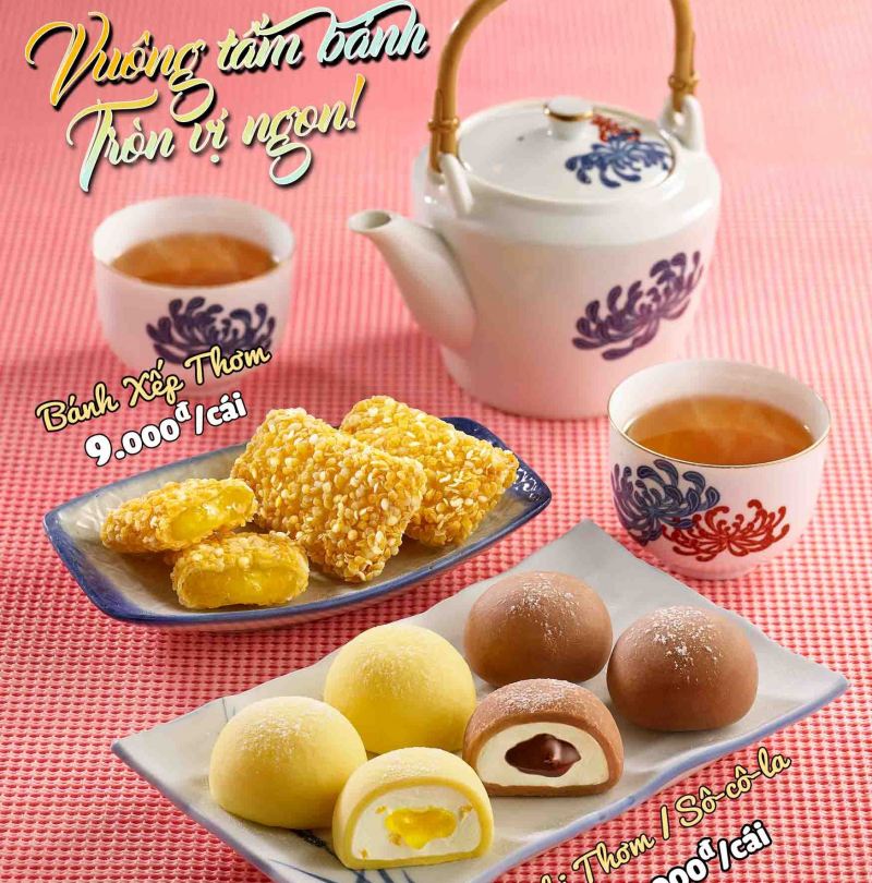 chiếc bánh mochi đến từ KFC