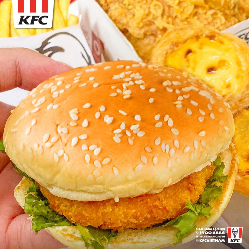 Bánh Hamburger KFC